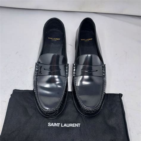 ysl bo monogram|ysl monogram penny loafer.